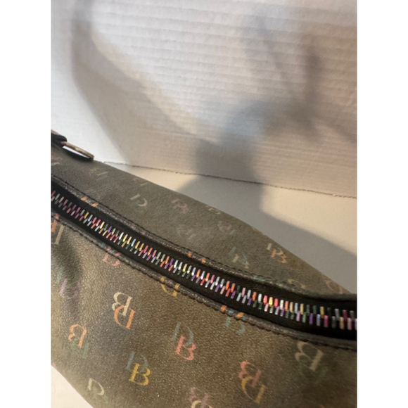 Dooney & Bourke Rainbow Logo Y2K Handbag canvas - Picture 4 of 12